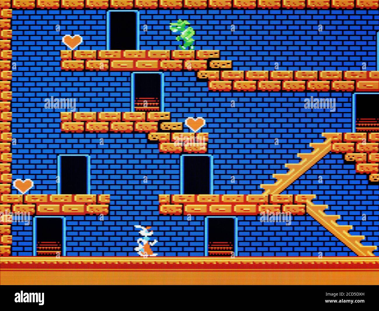 Roger Rabbit - Nintendo Famicom Disk System Videogioco - Editoriale utilizzare solo Foto Stock