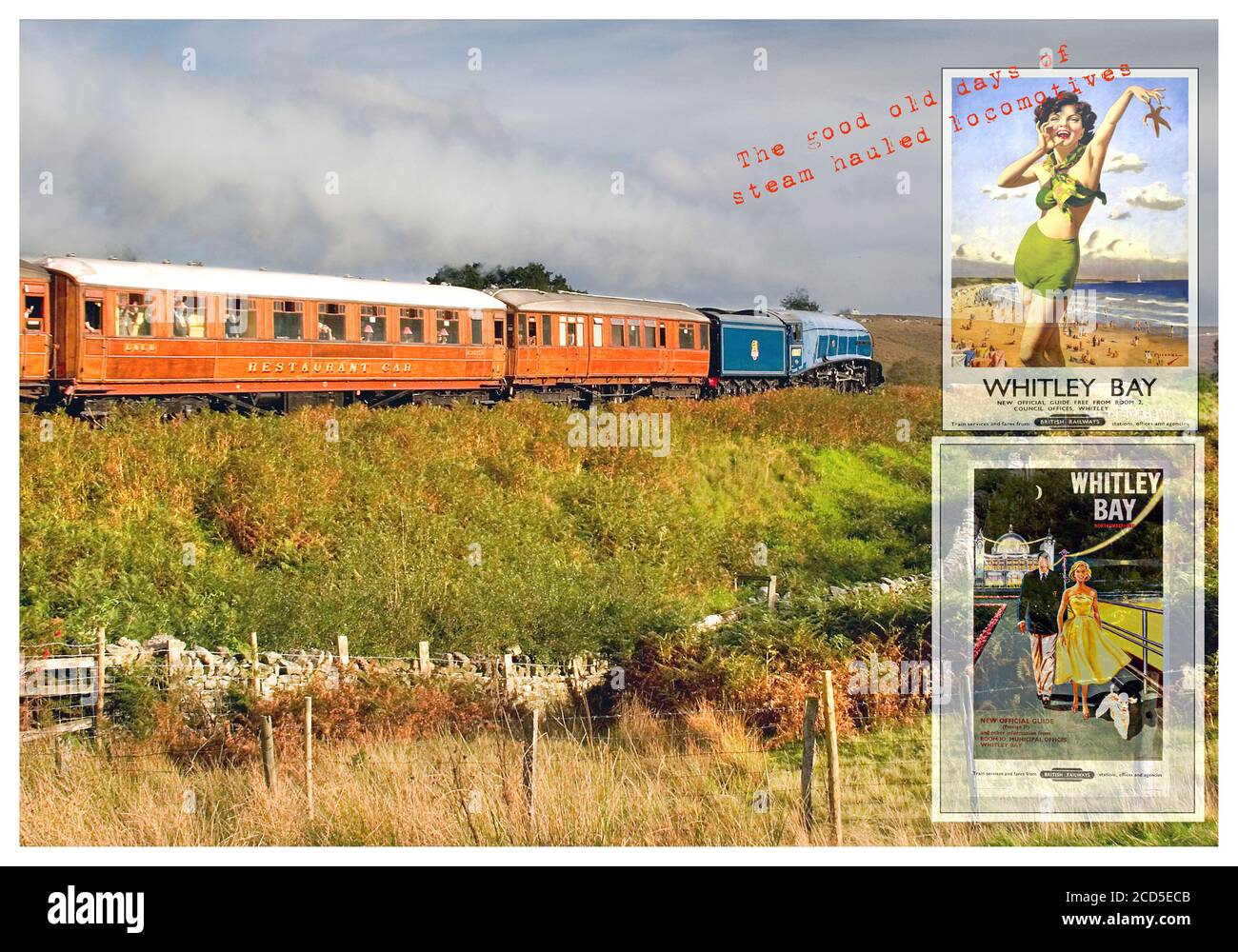 Poster di Nigel Gresley LNER Foto Stock