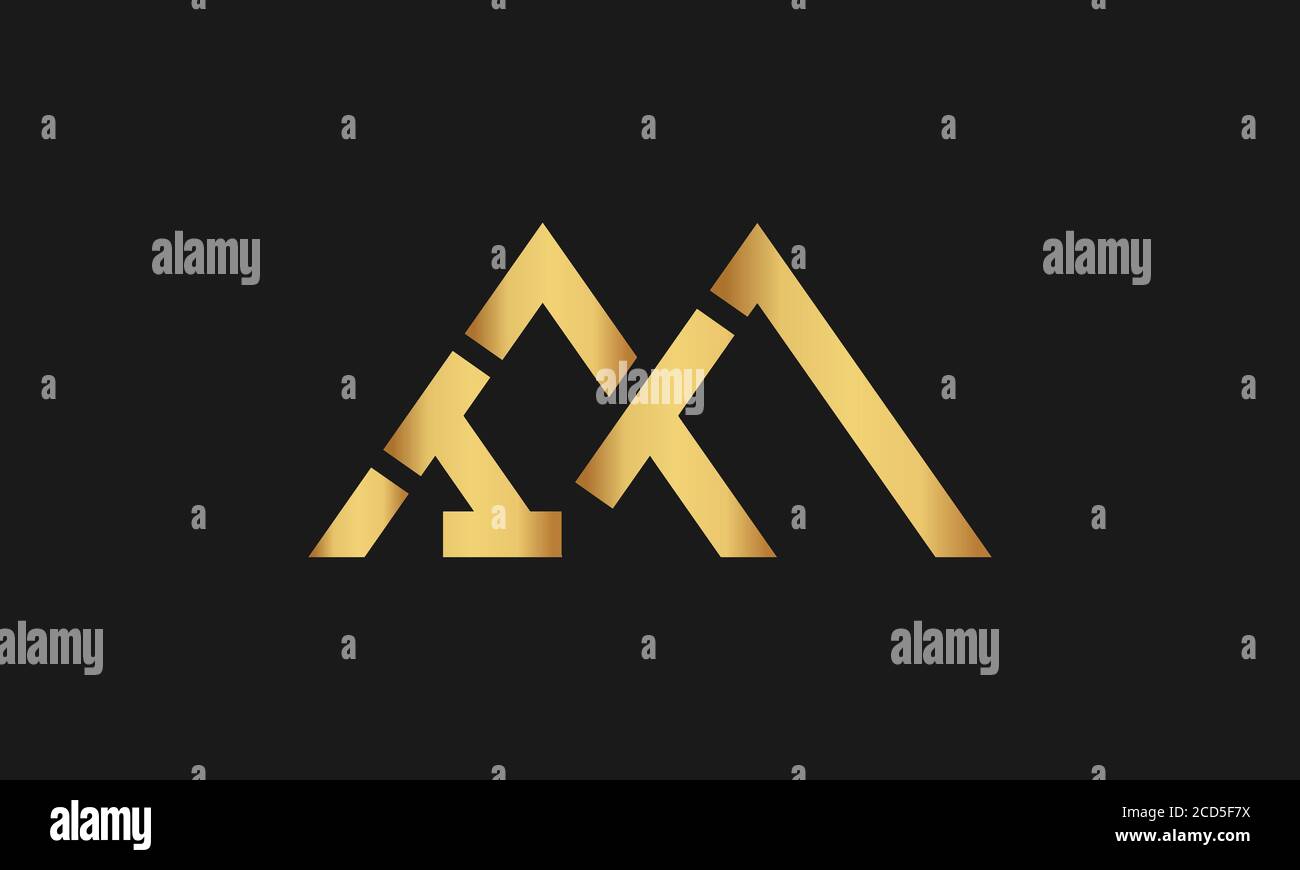 Ti, IT Letter Logo Design con Creative Modern Trendy Typography e logo triangolo. Illustrazione Vettoriale