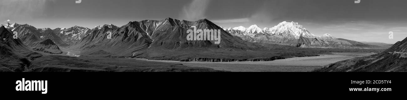 Denali, il Grande Centro visitatori di Eielson, Denali National Park, Alaska, USA Foto Stock