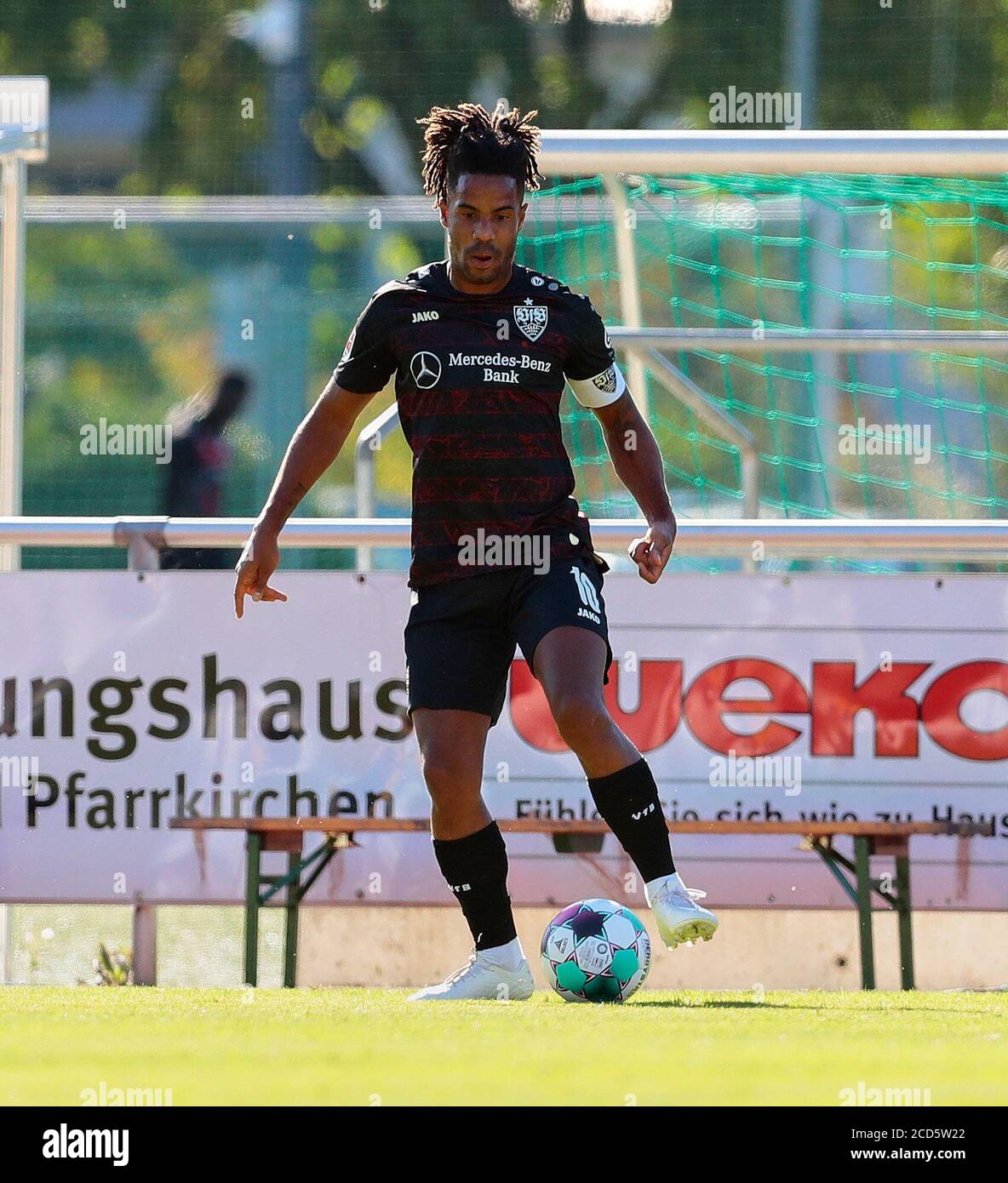 Firo: 26.08.2020, football, Helden Cup, stagione 2020/2021, HSV Hamburg Hamburg Hamburg Hamburg - VfB Stuttgart, Daniel Didavi, VFB Stuttgart, VFB, Stuttgart, azione individuale, | utilizzo in tutto il mondo Foto Stock