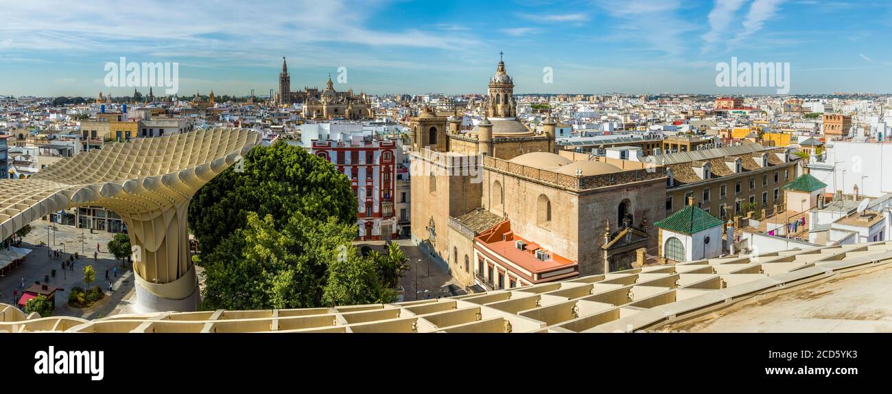 Chiesa Annunciationgiralda, Siviglia, Andalusia, Spagna Foto Stock