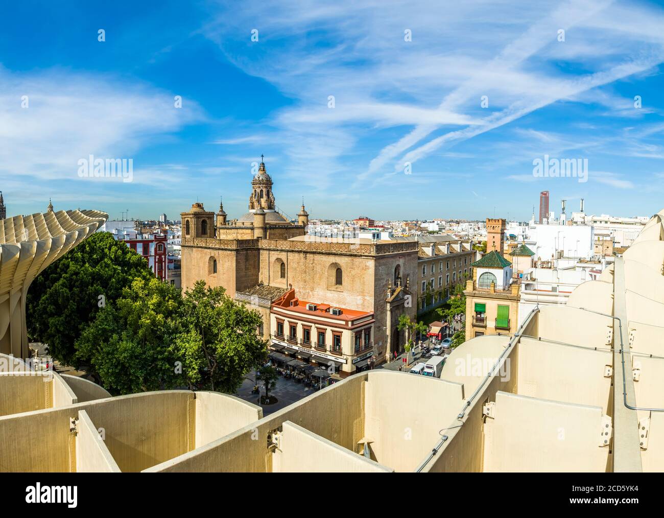 Chiesa Annunciationgiralda, Siviglia, Andalusia, Spagna Foto Stock