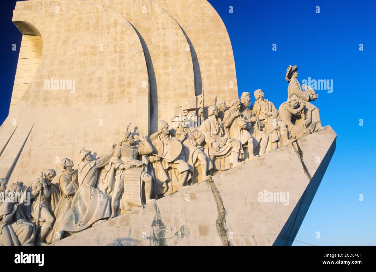 Il Monumento delle Scoperte (Padrao dos Descobrimentos), Lisbona, Portogallo Foto Stock