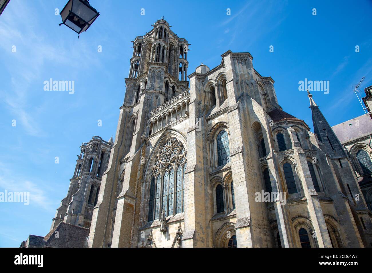 chiesa di Laon in Francia Foto Stock