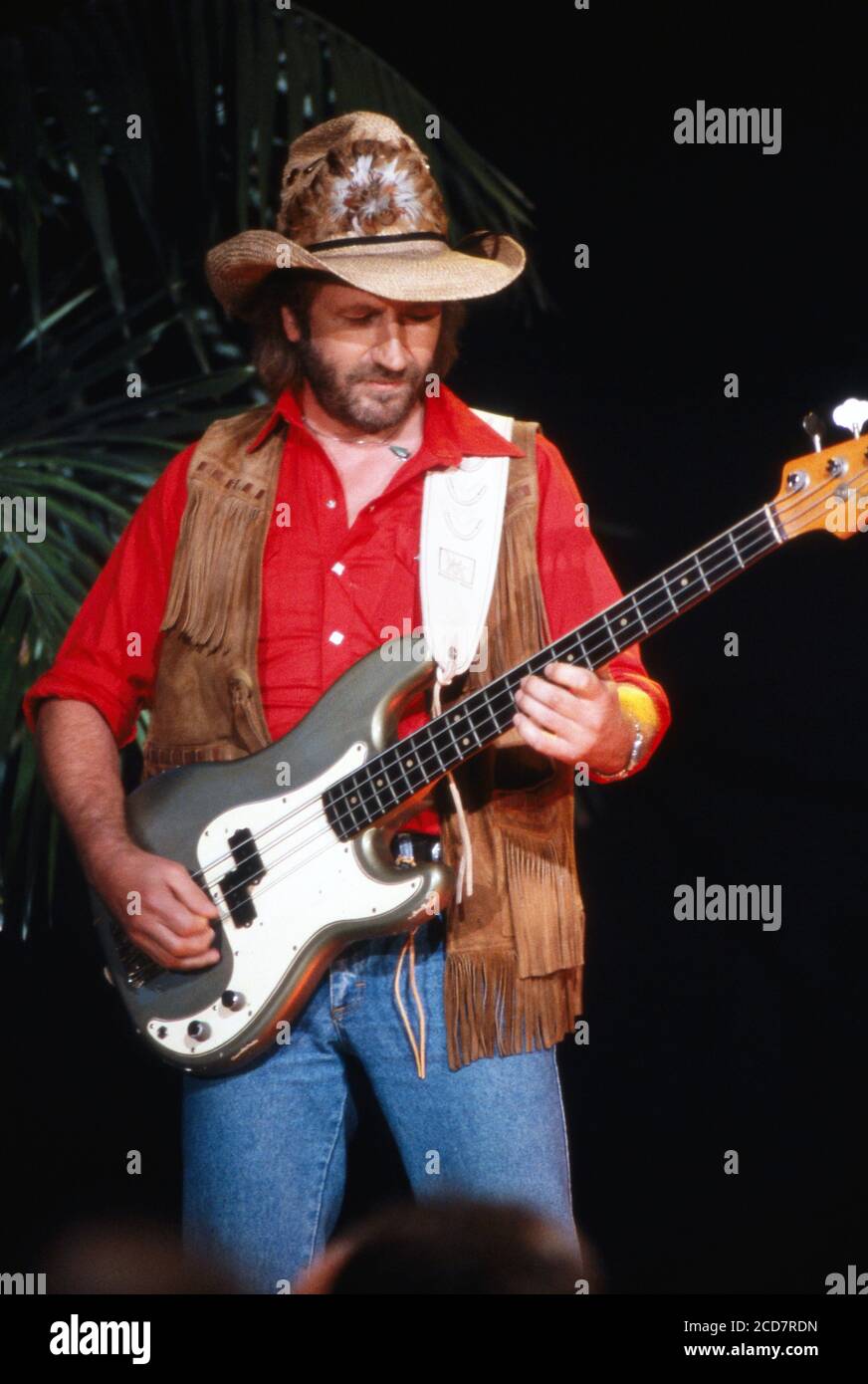 Dall-as, Comedy-Talkshow, Sendung vom 13. Juni 1990, Showact: deutsche Country Band "Truck Stop" Foto Stock