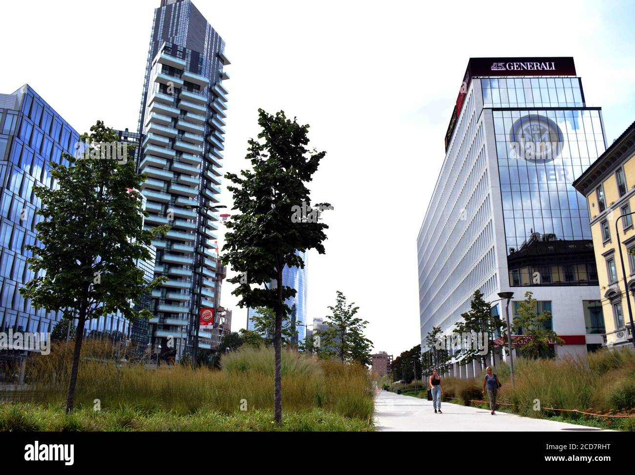 Milano, Italia. 17 agosto 2020. Milano, Viale della Liberazione, sede della  casa di Inter e Leo