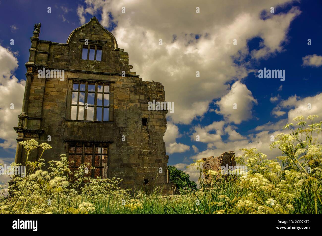 moreton corbet castello, shrewsbury Foto Stock