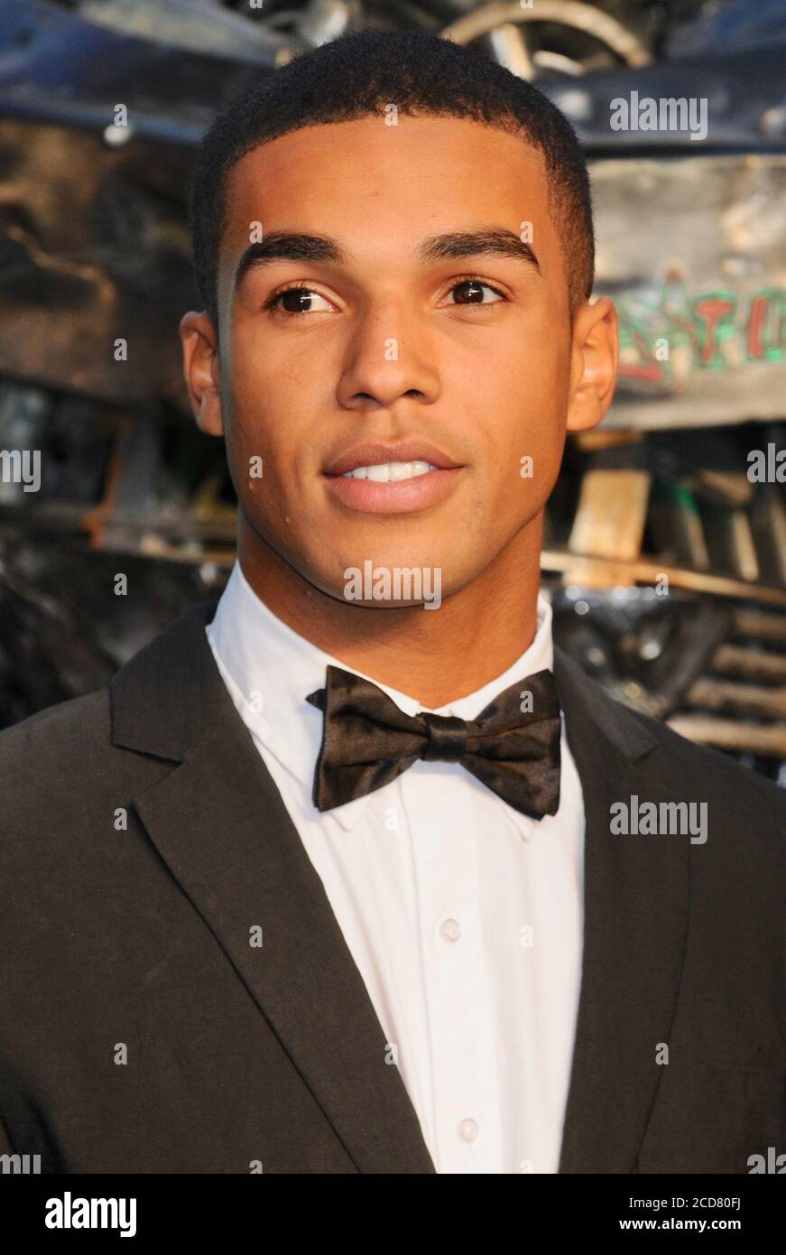 Lucien Laviscount. UK prima di 'Real Steel', Empire Leicester Square, Londra. REGNO UNITO Foto Stock