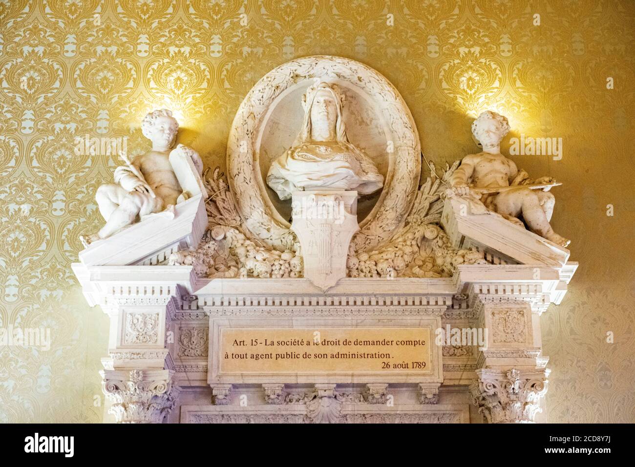 Francia, Parigi, Giornate del Patrimonio, la Corte dei conti, Palais Cambon Foto Stock