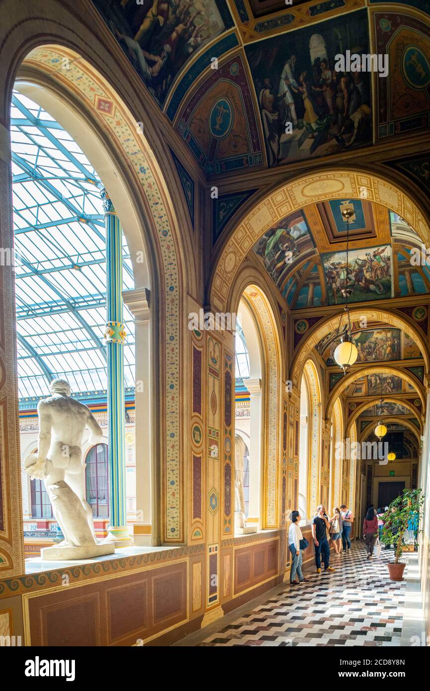 Francia, Parigi, Giornate del Patrimonio, l'Ecole Nationale superiore des Beaux Arts Foto Stock