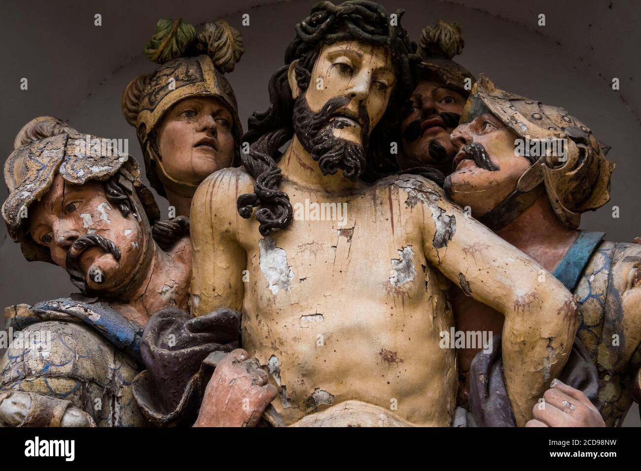 Portogallo, Guimaraes, oratorio della Passione del Cristo Foto Stock