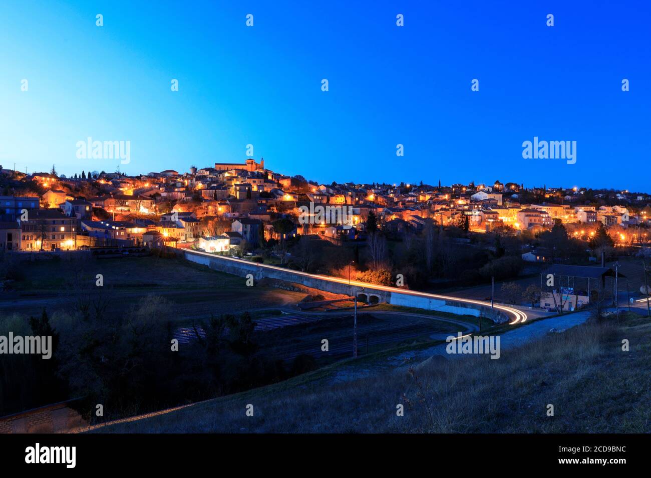 Francia, Alpes de Haute Provence, Verdon Parco Naturale Regionale, Valensole Foto Stock