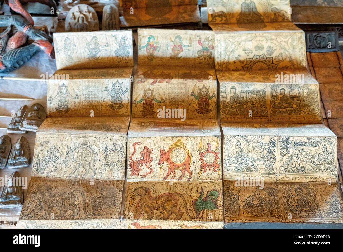 Myanmar (Birmania), Shan state, Inle Lake, Thang Tau Village Market Foto Stock