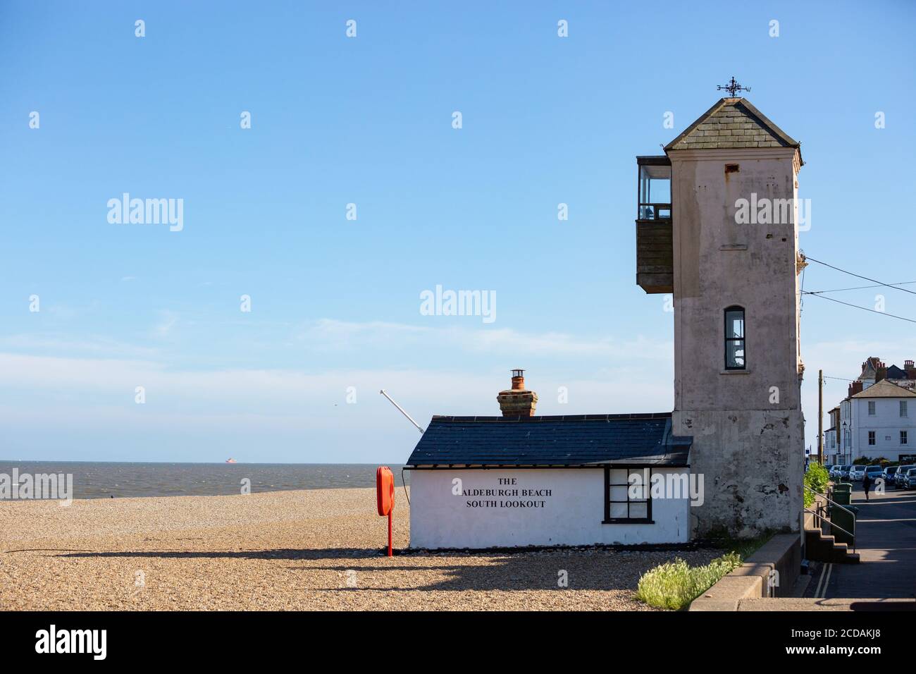 Aldeburgh. Pittoresca e popolare cittadina turistica sulla Costa di Suffolk. Foto Stock
