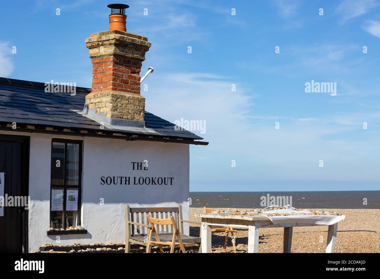 Aldeburgh. Pittoresca e popolare cittadina turistica sulla Costa di Suffolk. Foto Stock