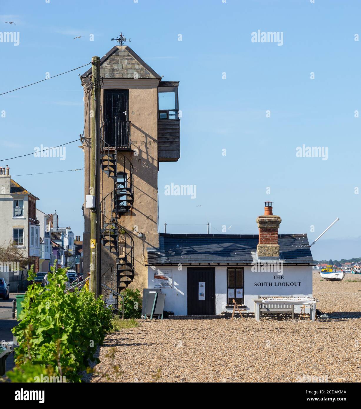 Aldeburgh. Pittoresca e popolare cittadina turistica sulla Costa di Suffolk. Foto Stock