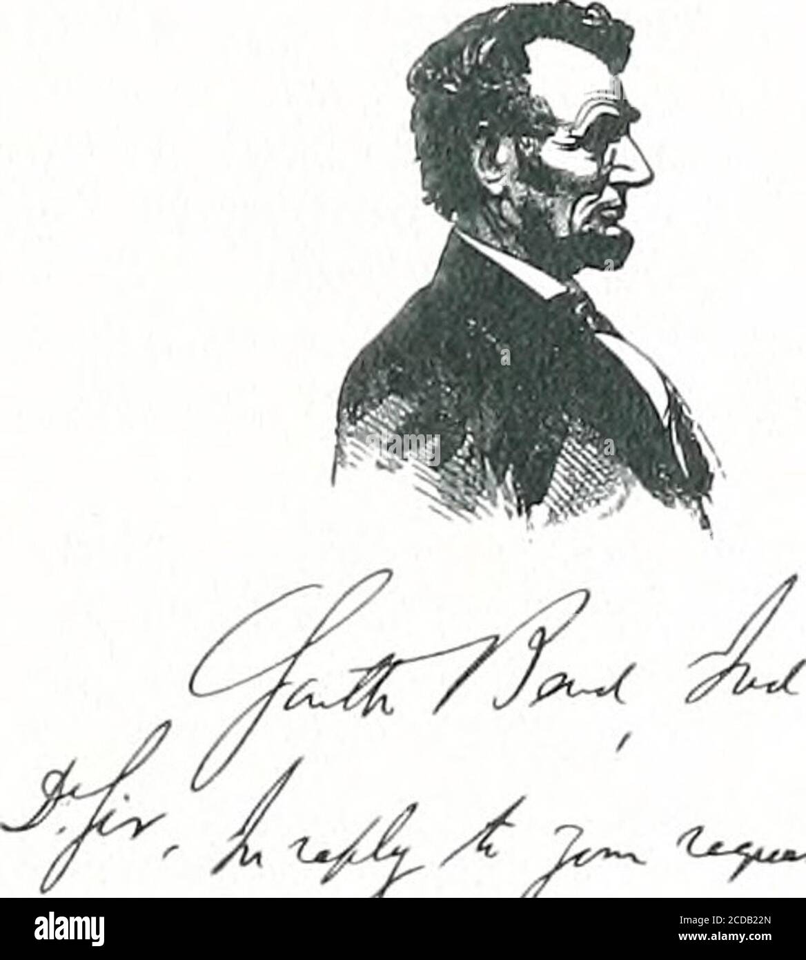 . I contemporanei di Abraham Lincoln su di Colfaxs è datato a South Bend, Indiana, maggio 1880. Questo tributo è stato sollecitato da OsbornH. Oldroyd per il suo album The Lincoln Memorial, Immortelles, pubblicato nel 1882. L'editedversion del tributo appare a pagina 199 dell'Oldroydbook. La versione originale inedita segue: D. Signor, in risposta alla sua richiesta di opinioni sulla vita pubblica e sui servizi del nostro presidente martirizzato, direi che nella sua libertà dalla passione e dall'amara-nel suo senso acuto della giustizia-nella sua courageousFaith nella destra, e nel suo odio inestinguibile di Wrong-in Foto Stock