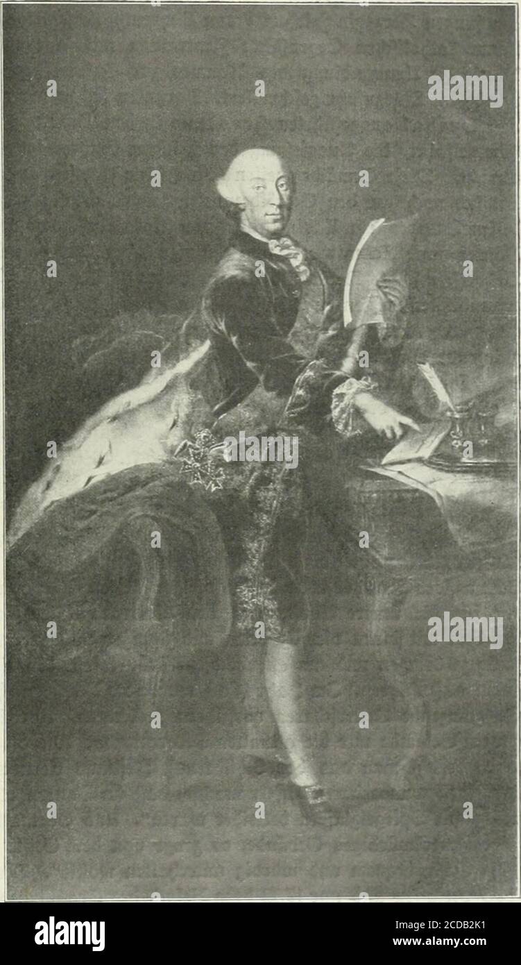 . Herzog Württemberg von Württembergischen und seine Zeit, hrsg. Vom 98 Geschichts- und Altertums-Verein . iuebt (f 1^König §), bie Illutter   riebrid)s.. ^erjog Karl »il JDütttemberg 41. ^erjog Kstl £ugcn(mit iScnc[?migun9 pon Qofbudj^änölcr 3- lligntc in Cuöivtgsburd) . , ^ HD)tcr Hbfdjnitt. Die ;(Z23 einoerocitjte fatl)olifd)e sci}lof?tapcUe mit it^rcc fd)Tocrcn prad)t gcl)örtgan5 bm Sarocfjcitalter an; §01-309 Karl nat^m i;ier feine nennenoirertc gegenübcrlieöcnbe^Jinberung Dor.dagegen rourbt Ixeöierung e benü ctf Foto Stock