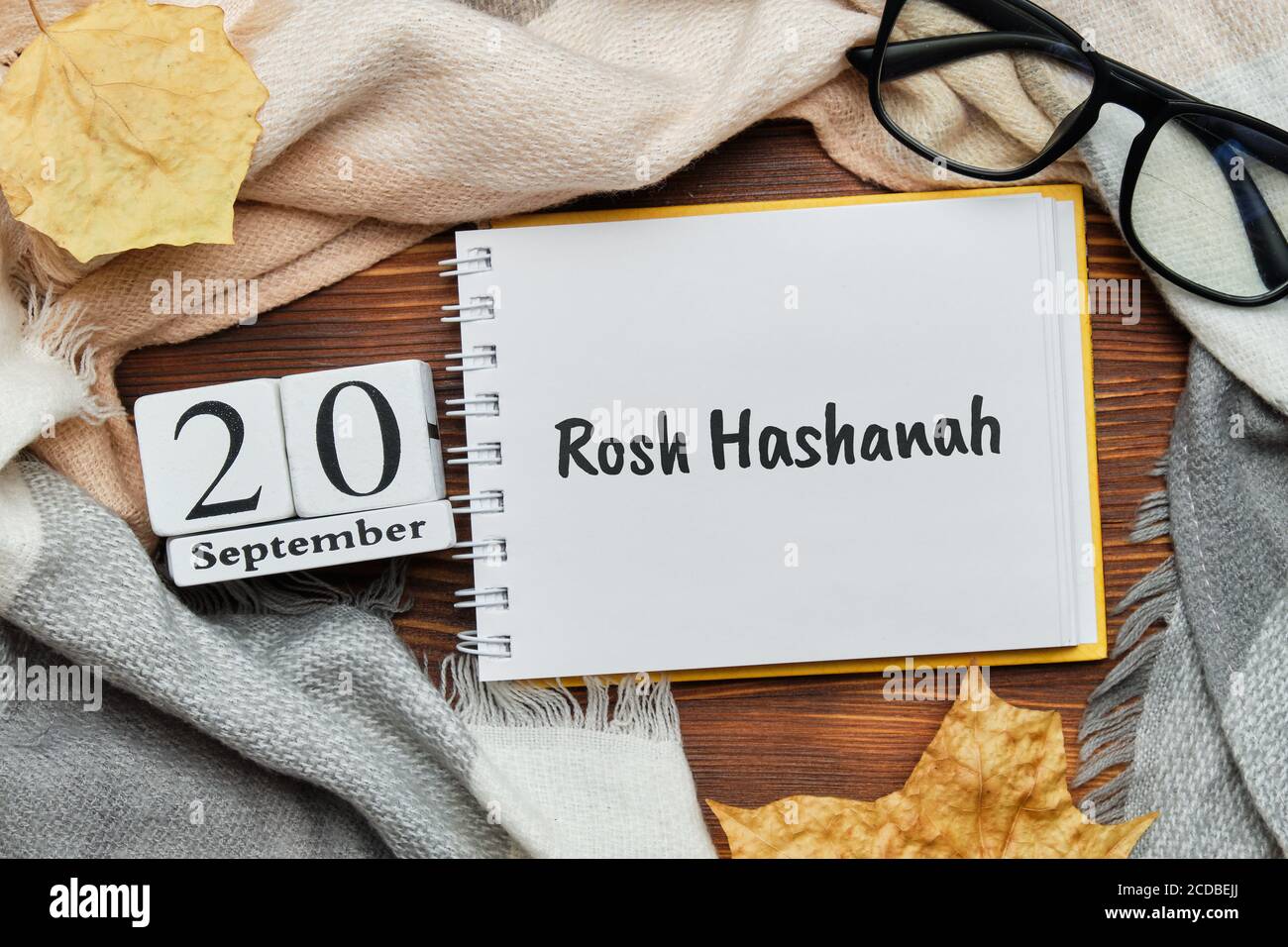 Festa ebraica Rosh Hashanah del ventesimo giorno autunno settembre. Foto Stock