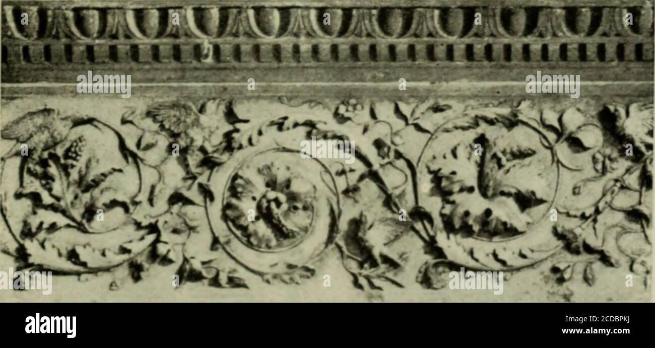 . Il Palazzo ducale di Urbino e la Galleria Nazionale delle Marche . Federico Brandani - particolare di un soffitto.. M &GT; » • « M I I I 11 111 I T Foto Stock