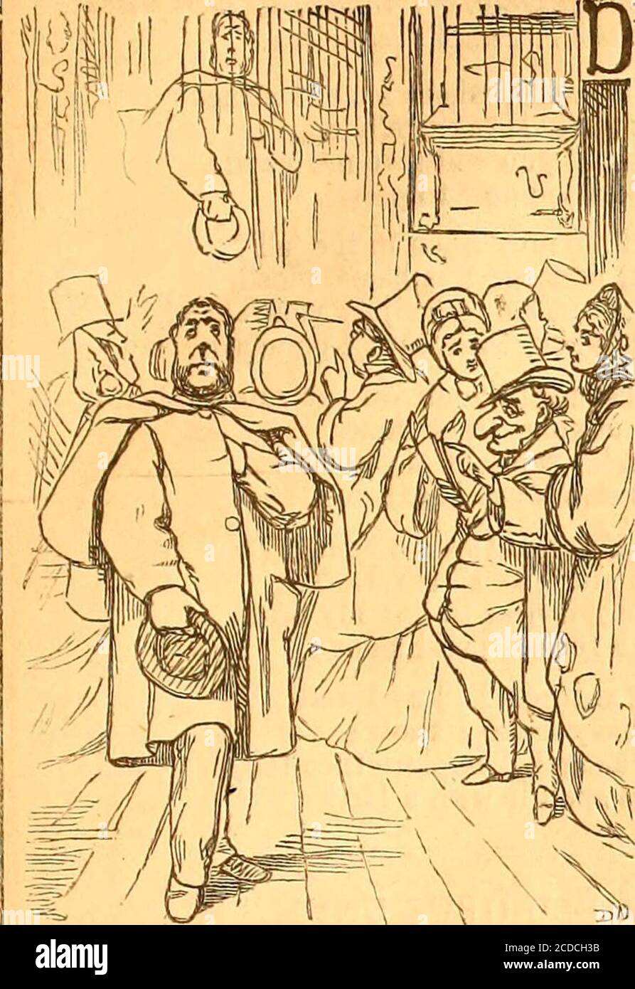 . Punzone . UN'OSTRUZIONE DI DERBY. Vertigini. SHANT USCIRE 0 IL MODO. MI PIACE SCONVOLGERE IL SACCO DI YER! 1 giugno 1861.] PUNCH, O IL CHARIVARI DI LONDRA. 225. IL POPOLARE£SETE^FORlLPLEASURE.i rinking-Fotjntains areliberalmente rappresentato all'Accademia di quest'anno. Con il calore e la polvere della stanza, fanno onequita assetato di guardare athem. Inoltre, c'è un caldo sguardo sulla majoritydelle immagini, i raggi (Orr.A.S, diciamo?) ofwhich concentrano il potere-completamente, come da un fuoco, uponone e asciughi su ogni goccia di umidità nel vostro corpo di parchedbody. E 'arida lavoro tobe esposto a un burning-vetro d'Arte Foto Stock