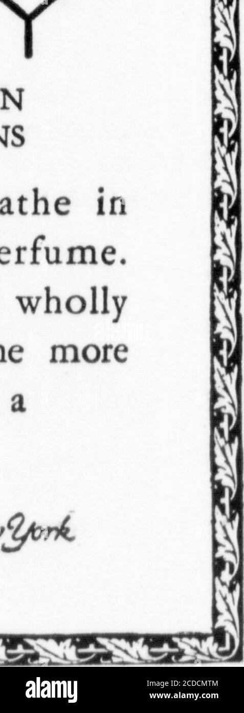 . La Rotunda . BATM SALTS (ILS POUR LE BAIN) COTV ATTESO DA OGNI WOMANWHO UTILIZZA COTY CREATIONS XTow: Puoi letteralmente bagnarti nel tuo PROFUMO COTY preferito. I nuovi sali DA bagno COTY sono completamente diversi, mantengono il profumo più intensamente, rendendo la vasca un lusso profumato. Rue JE la Paix, Pan •y-^r^^-^k   mJBW^m. CAPP S STORE accanto al Teatro toast Sands sode e Candies MRS. HUBBARDS TORTE FATTE IN CASA iFarrmun* (6ift 8&gt;l]iip Kodaks, Pictures, Frames, Books Stationery incisione LINEA COMPLETA DI BIGLIETTI D'AUGURI SOUTHSIDE DRUG STORE Direct Eastman Kodak Agency (Fresh Films) Let US D Foto Stock