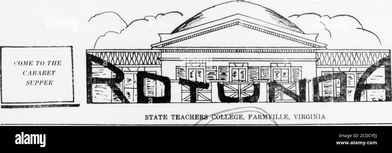 . La Rotunda . I. FRESCHISSIMI! PAGA I TUOI DUES CLASSE ] VOLUME IX. IL MERCOLEDÌ DELLA ROTONDA, FET.. 6, 1929 NO. 16 LA SOCIETÀ DEGLI STRUMENTI ANTICHI APPARIRÀ SUL CORSO DI LYCEUM FEB. 14 Five Early Instruments Ar ha variato programma musicale MISS VIRGINIA BEDFORD DEDICA la Società degli antichi strumentsof Palis, che ha avuto una tale jucesslast primavera a Washington al Festival della Musica da Camera, darà aconcert nell'auditorium di S. T. C. mercoledì sera, 14 febbraio. La Societe des Instruments an-ciens, la virtuosocombnazione famosa in tutto il mondo è stata fondata nel 1901 da Henii Casadesus. È composto Foto Stock