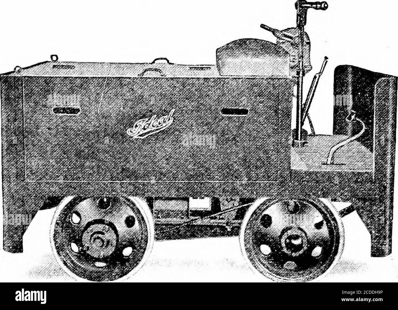 . Manipolazione dei materiali ciclopedia; un libro di riferimento che copre le definizioni, le descrizioni, le illustrazioni e i metodi d'uso delle macchine per la movimentazione dei materiali impiegate nell'industria. Capacità indicata nel taljle delle classi di trattore DI tipo MM. Tutte le altre parti sono identiche su tutte le classi. Trattore ideale assemblato. BINGHAMTON ELECTRIC TRUCK CO. SEDE PRINCIPALE E LAVORI. BINGHAMTON. N. Y. 741 BATTERIE DI STOCCAGGIO EDISON Foto Stock