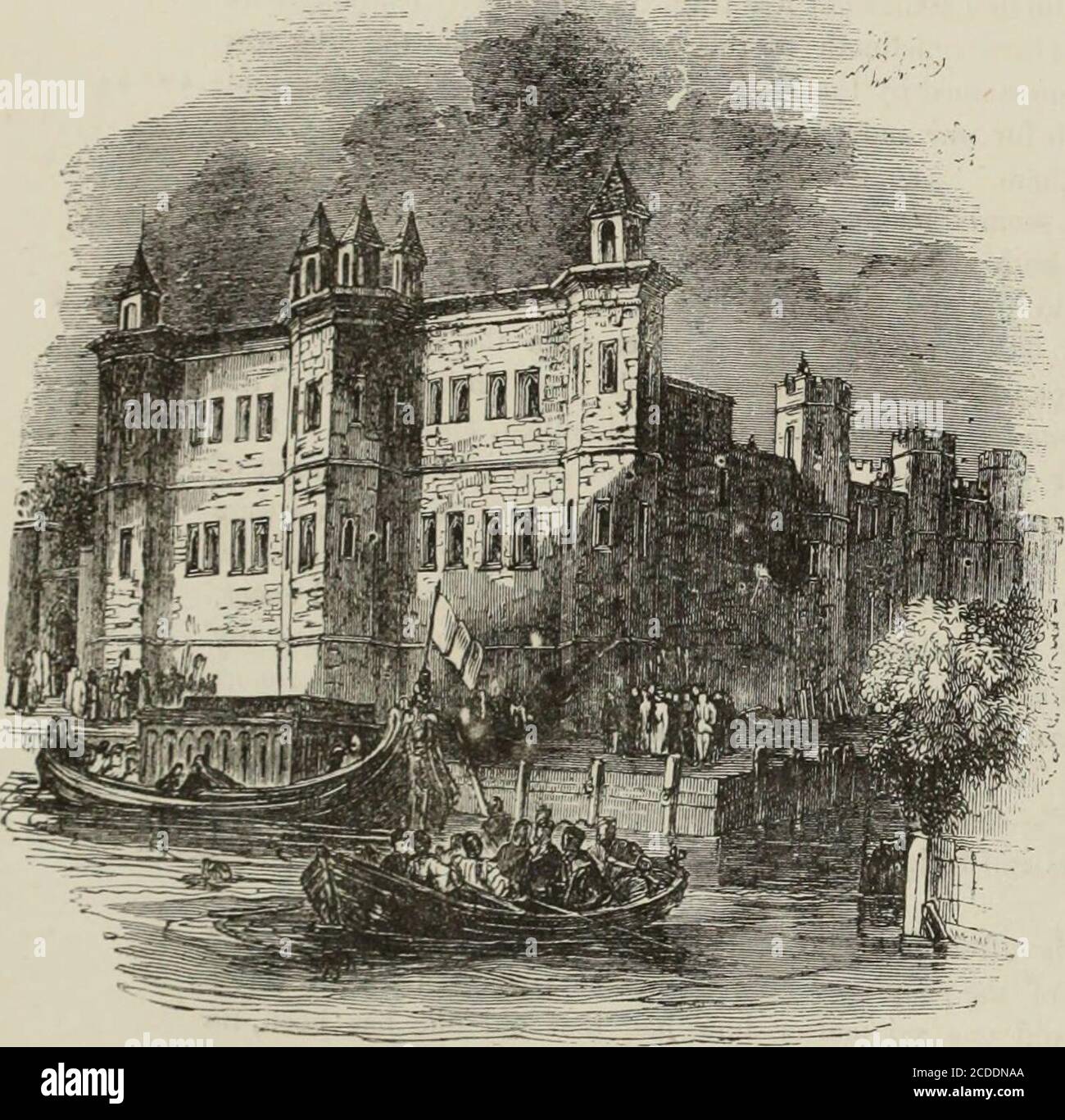 . Old England : un museo pittorico di antichità regali, ecclesiastiche, baronali, municipali e popolari . 1411.-Henry VIII. Concessione della carta ai Barbiere-chirurghi.. 1411.-Palazzo di Bridwell. - t » A . :. ! .1, m m&,-t-- Foto Stock