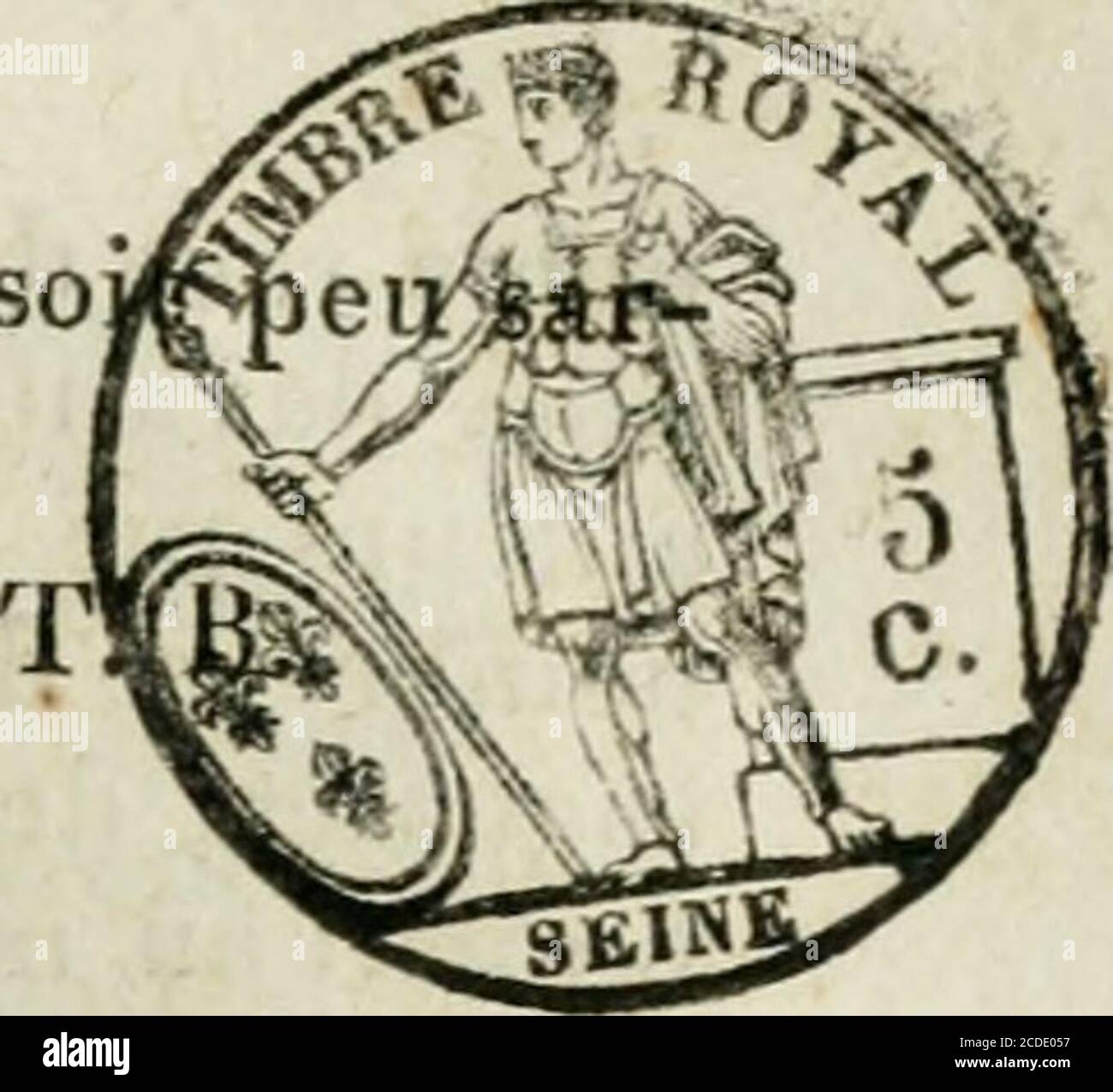 . Le DÃ©fenseur : rivista religieux, politique et littÃ©raire . (errori? ne craignez rien, les royalistes.... âEh! Quoi, ne voyez-vous doncpas ([uau train dont les choses marchent, le ben-jamin constant nÂ° 5 , ce Benjamin qui a dÃ©masquÃ©et vaincu lhÃ©rÃ©ditÃ©, pourroit bien prendre souspeu la place de ce pauvre n** 4 qui combat pourelle de si bon cÅur et avec de Courage contistreles! .... â Homme Simple, rassurez-vous: trois de mea Benjamins vivent assez bien en-semble, quoiquils soient en oppositionde principes.Sans-doute, quand il en sera temps, le nÂ° 5 preu^dra la place du Foto Stock