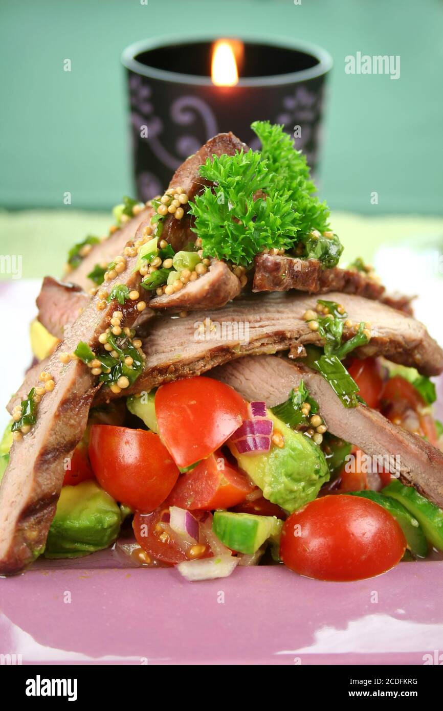 Stack di agnello Foto Stock