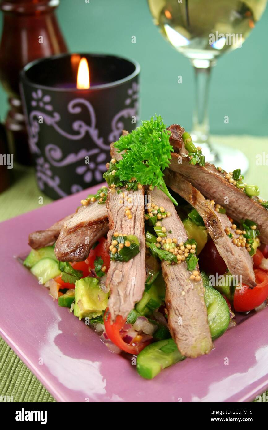 Stack di agnello Foto Stock