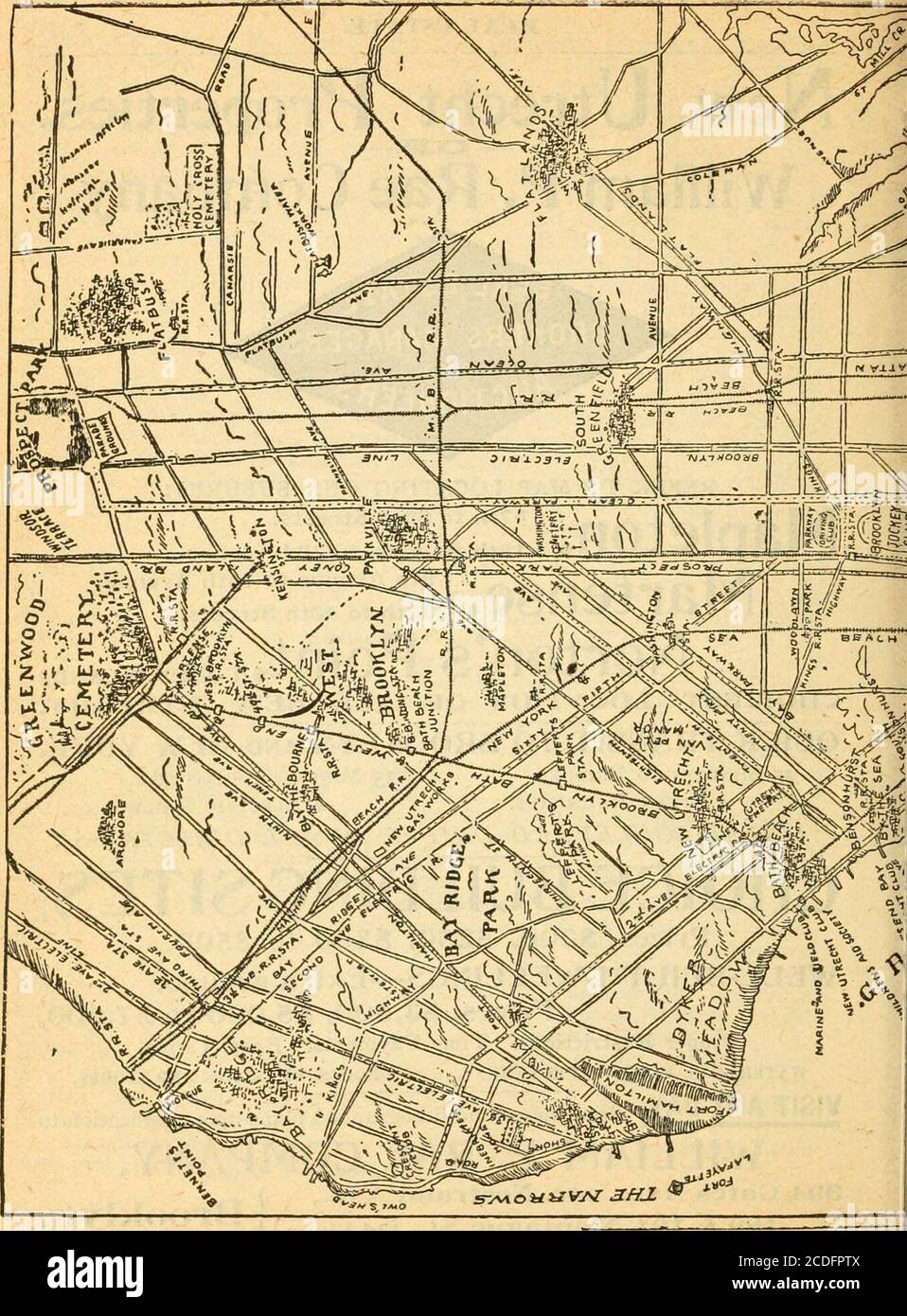 . La guida cittadina di Brooklyn e Long Island . istituzioni lesiastiche. - St REAL ESTATE a St., J. A. Hartnet, C. M. New Utrecht Properties.William P. Rae Company BROKER MANAGER SI RIFERISCONO ALLA MAPPA LOCALIZZANDO I NOSTRI SOBBORGHI: 57th to 60th Streets.8th Avenue, to 22d Avenue, 9th Avenue to 13th Avenue, 37th to 40th Streets. Iviapleton,]:Martense, Nortons Point,&lt;coNEvisland,,, POSIZIONE PIÙ COMODA DI TUTTI I NUOVI UTRECHT. TRASPORTO VELOCE PER BROOKLYN E NEW YORK. A 25 minuti dal Ponte. 35 minuti per la batteria. 4 Ferrovie a vapore. 2 Ferrovie elettriche. BOULEVARD DRIVE PIÙ FINE Foto Stock