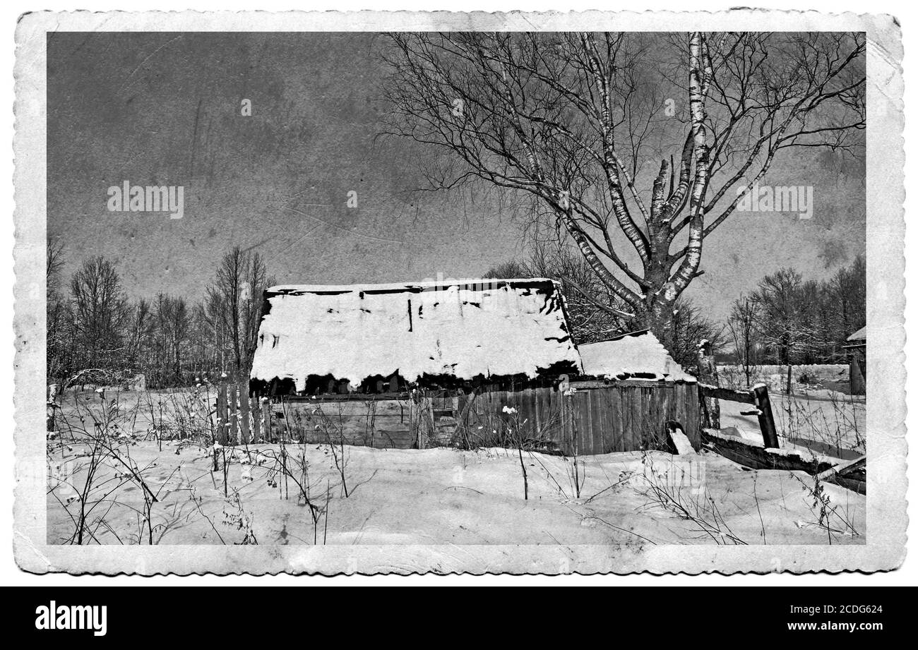 Fotografia di invecchiamento Foto Stock