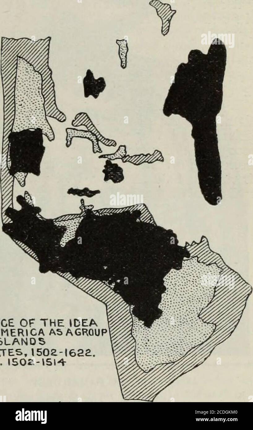 Revisione delle recensioni e del lavoro mondiale . PERSISTENZA DELL'IDEAOF  NORD AMERICA COME AGROUP DI DUE PIASTRE ISLANDSIN, 1502-1632. PIASTRA I.  isoa-isi-v K, /CANTINO MAPPA ISOEDAMINCIhAP (1514WRUYSCH MAPPA IS08TYPEOF  MAPPA CROUPaSLENOX