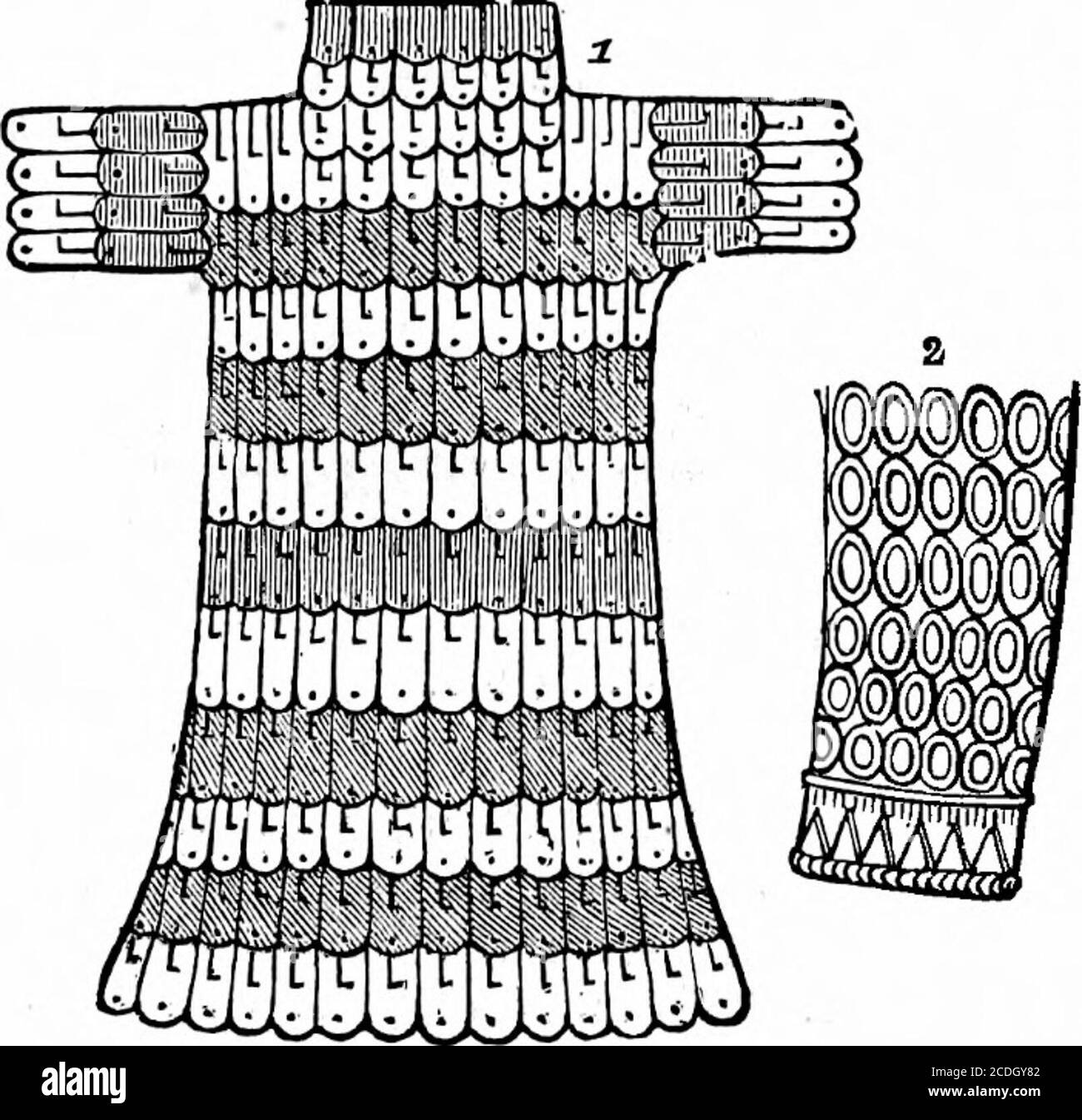 . Dizionario della conoscenza religiosa [risorsa elettronica]: Per uso popolare e professionale, comprendente informazioni complete su argomenti biblici, teologici ed ecclesiastici . Assirian Bow, Arrow, e quivers. E ben fornito di frecce. Queste arrowswere accuratamente affilate, e sembrano havebate a volte, e avvelenate, o di punta con materia bruciante. Forse i bulloni e le pietre, così come le frecce, sono stati dischargeddalla prua. Tali archi sarebbero come i gomiti incrociati del Medioevo. Più grande en-gines per questo scopo è stato ideato da Uz-ziahs ufficiali.1 5. L'imbragatura è stata fatta di plaite Foto Stock