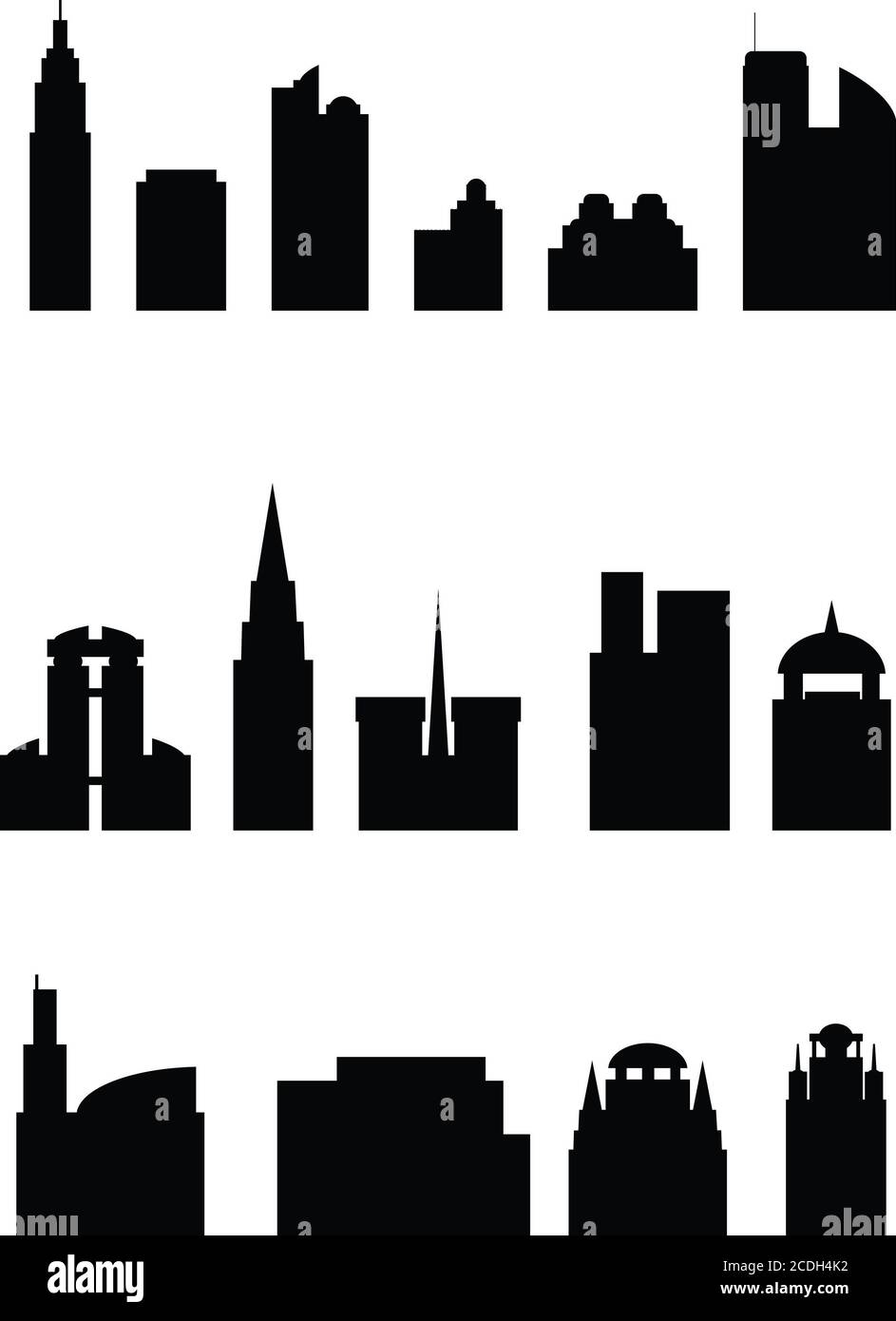 Insieme di edifici Foto Stock