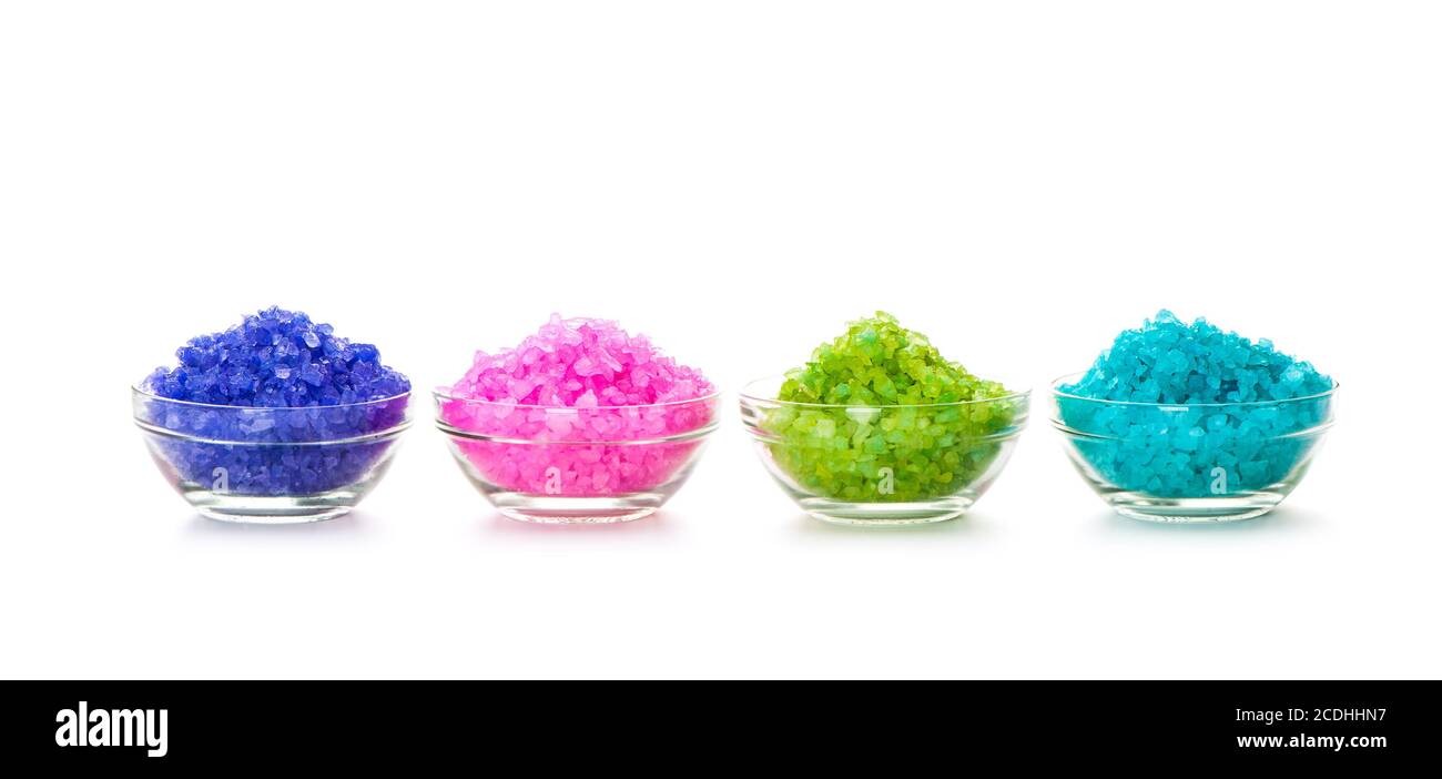 Sale marino colore Foto Stock