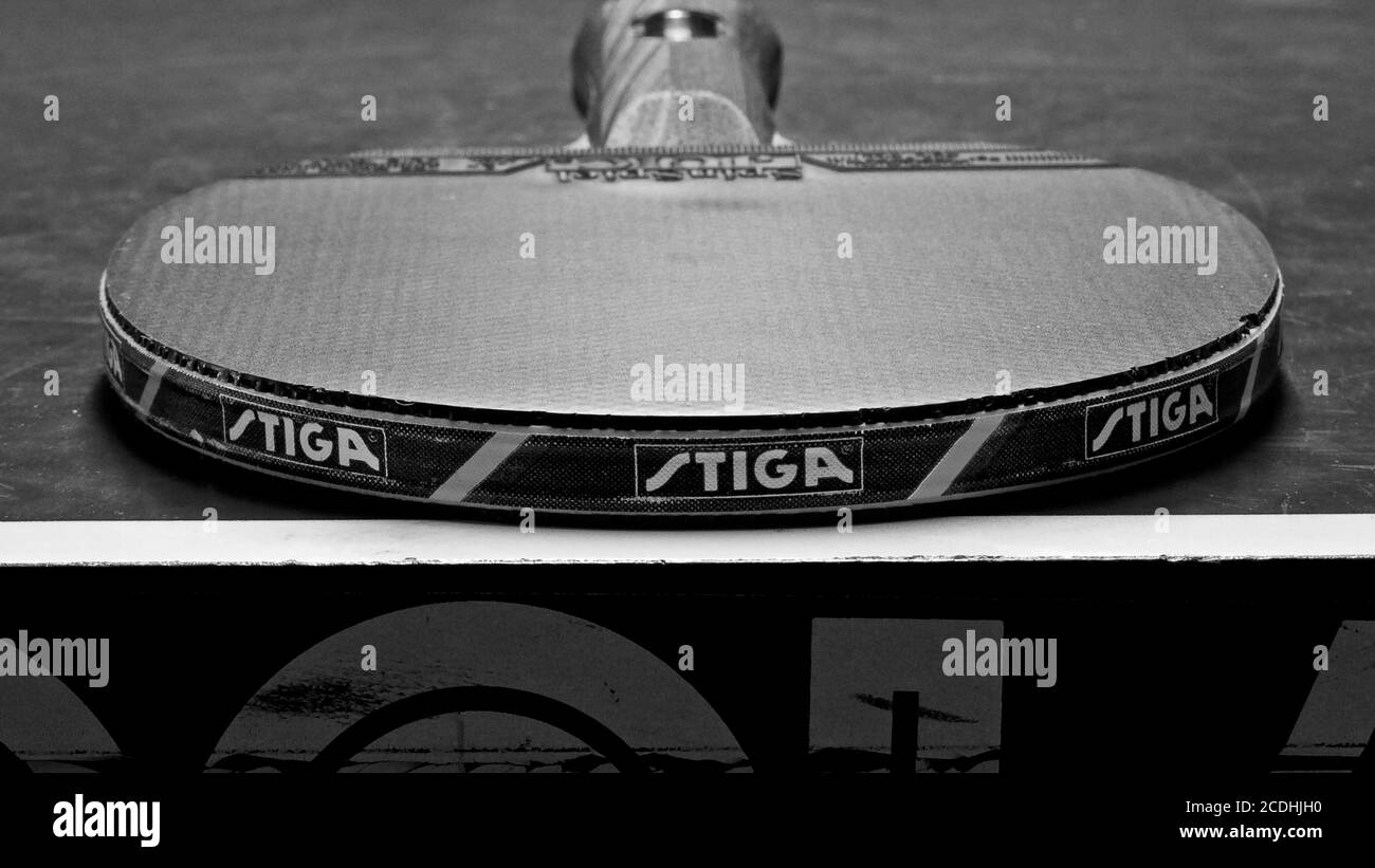 Tema Ping-pong Foto Stock