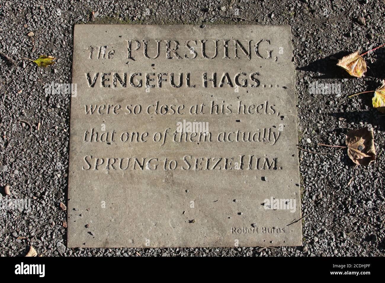 Alloway Auld Kirk, Ayrshire, Scozia, risale al 16 ° secolo, ha ispirato Robert Burns a scrivere la poesia tale di Tam o Shanter Foto Stock