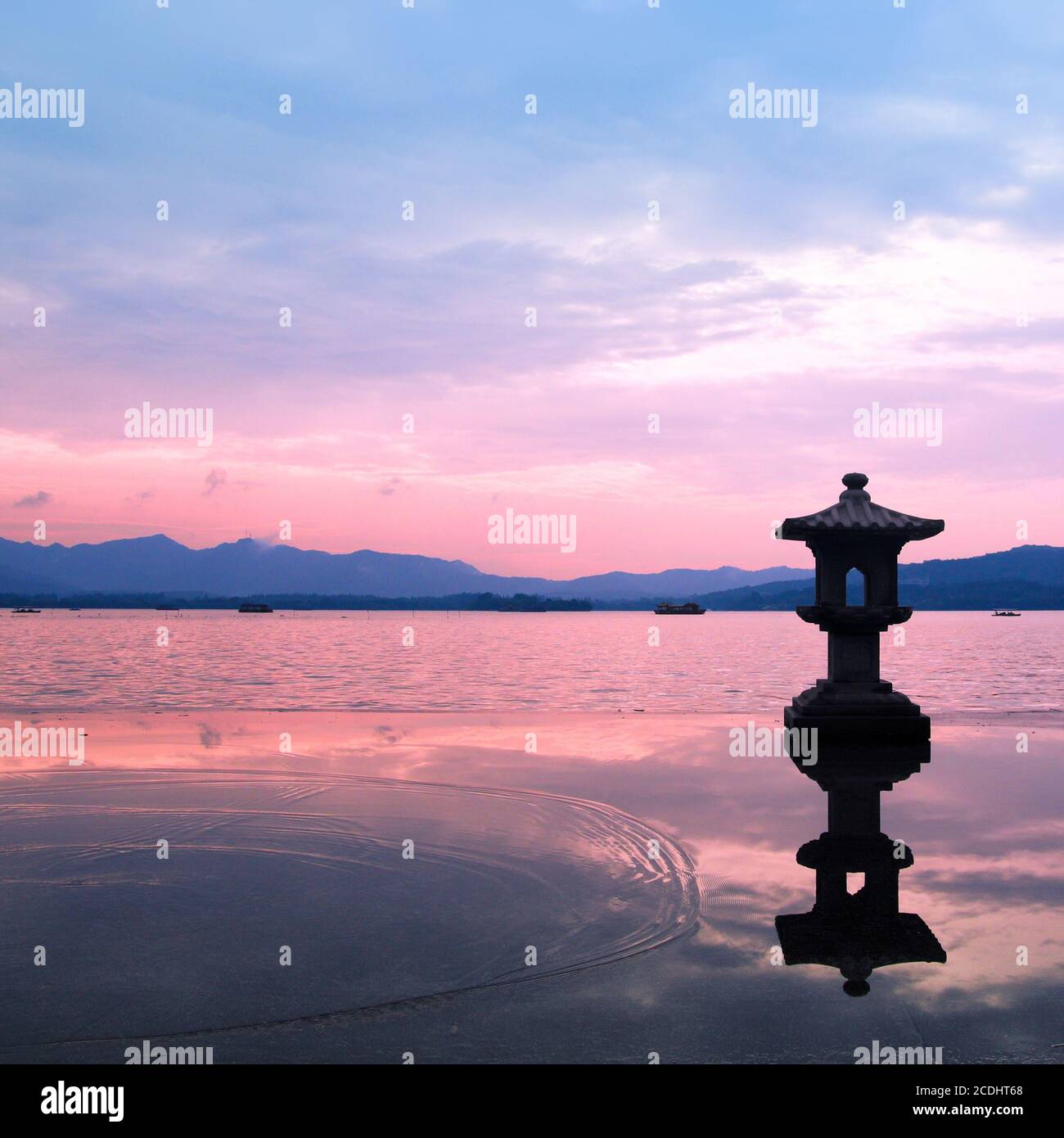lago occidentale Foto Stock