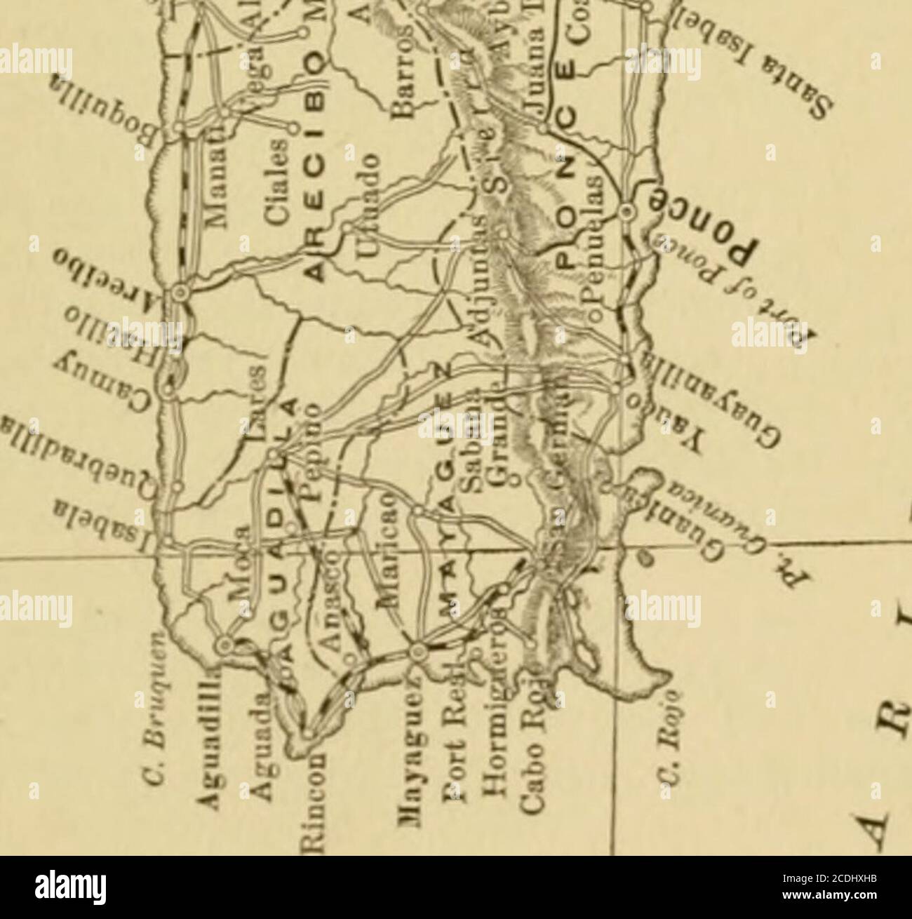 . Manuale coloniale americano: Un libro di riferimento pronto di fatti e cifre . 2? »ADT ^^PCL ouo/r- STORICO. Nel 1598, il conte di Cumberland si impossessò del thecapital, con l'intenzione di stabilirsi in questo luogo; ma una violenta epidemia scoppiata tra gli histroops lo obbligò a rinunciare a questo progetto. La 1615, una flotta olandese, comandata da Balduina, che aveva abitato il porto di San Juan, wliich era allora completamente senza fensseless. Assediò il forte di Morro, in cui molti degli abitanti e alcune truppe spagnole avevano  ,   .   presa r Foto Stock