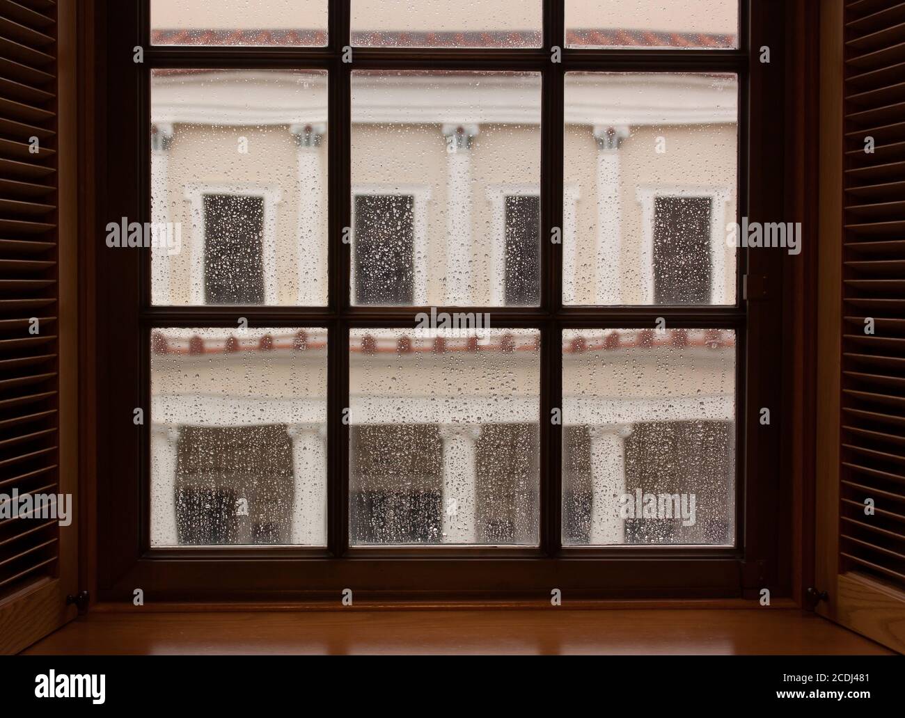 La Villa Getty Foto Stock