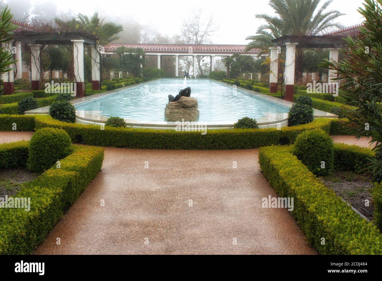 La Villa Getty Foto Stock