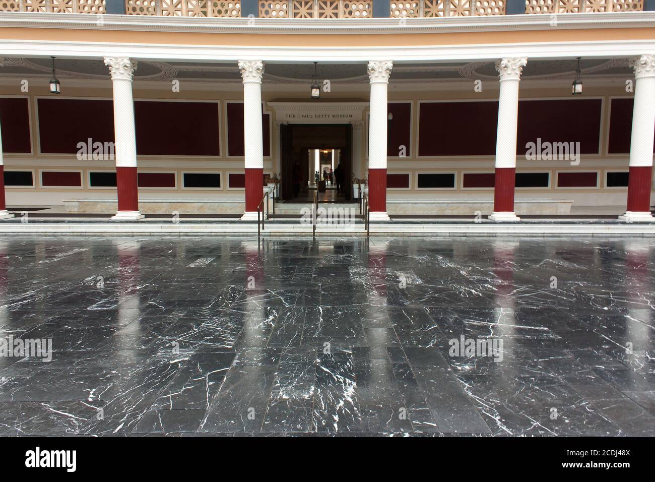 La Villa Getty Foto Stock