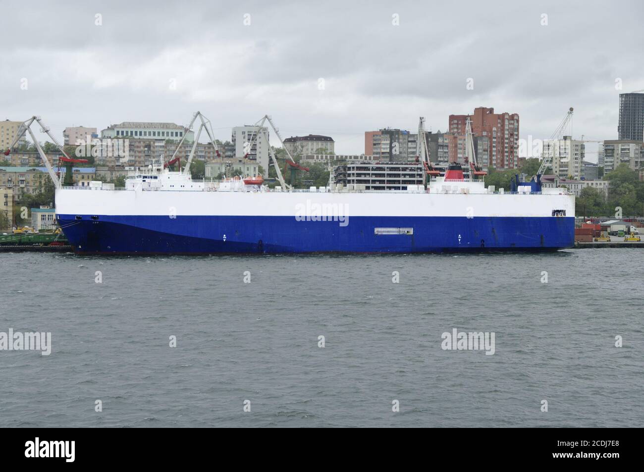 Ro-ro di nave da carico Foto Stock