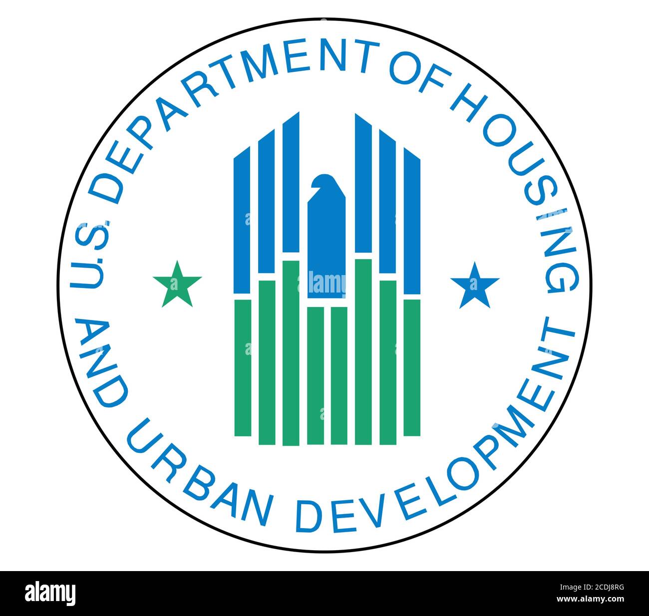 Dipartimento di alloggi e sviluppo urbano HUD Foto Stock