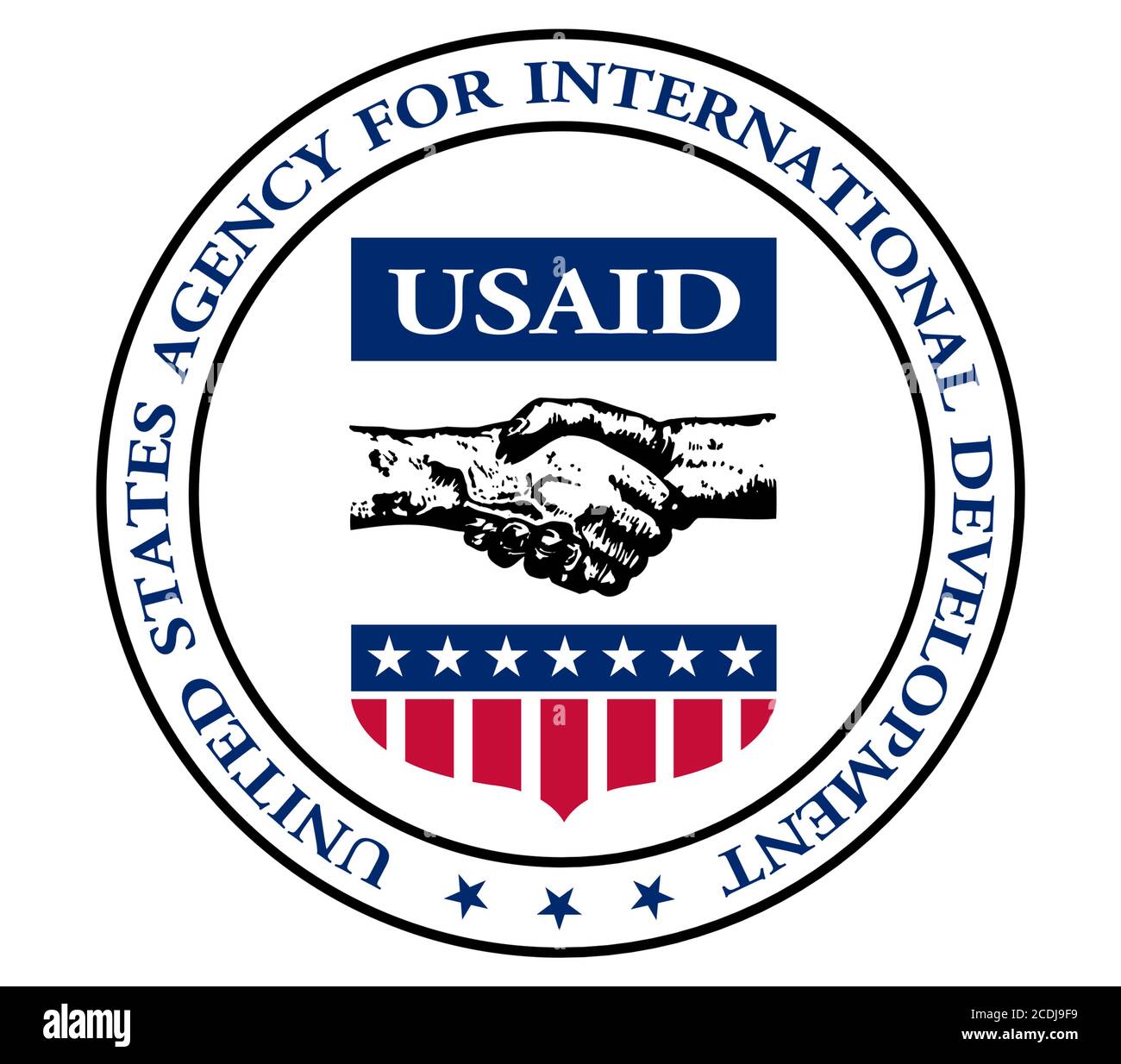 Agenzia per lo sviluppo internazionale USAID Foto Stock