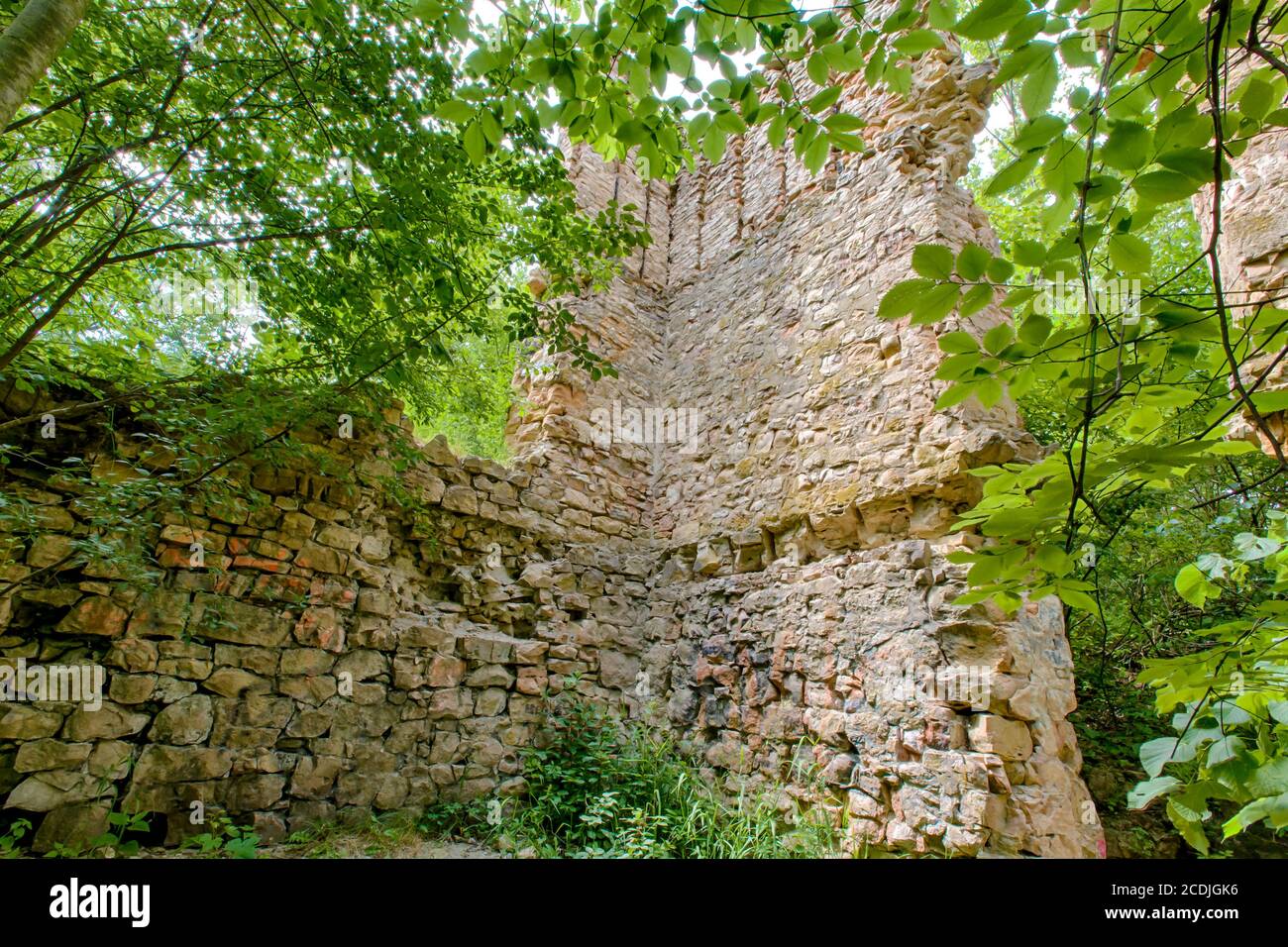 Ramsey Mill e Old Mill Park Foto Stock